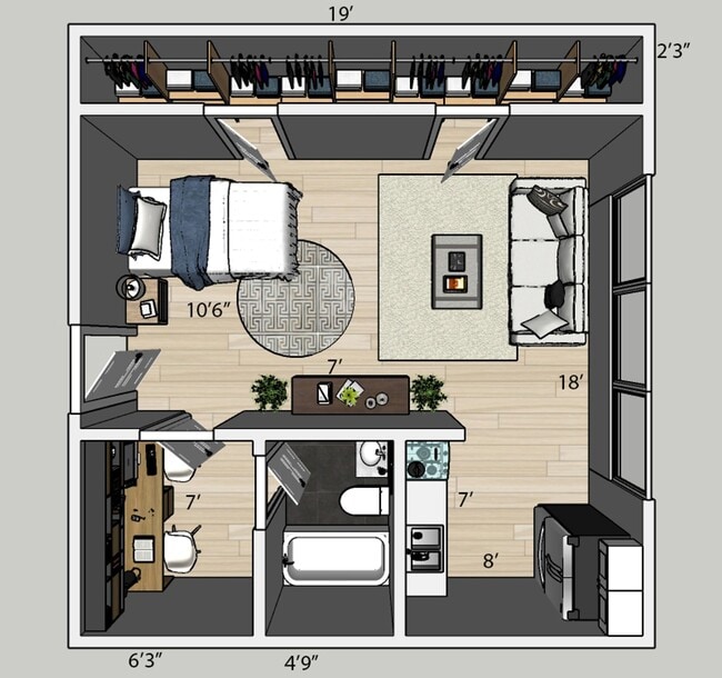 Floorplan - The Fern Flats