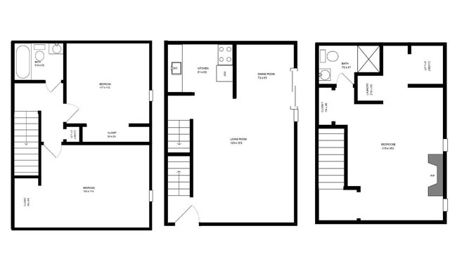 Floorplan - 2714-20 N. Mildred