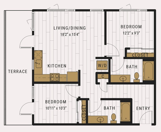 Floorplan - Bell Totem Lake