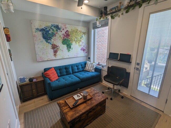 Den: Doubles as entertainment space - 459 Florida Ave NW