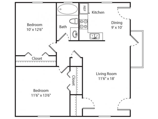 Willow - Hampton Creste Apartments
