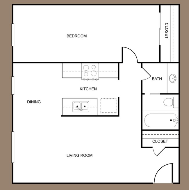 1BR/1BA - Cypress Pines Apartment Homes