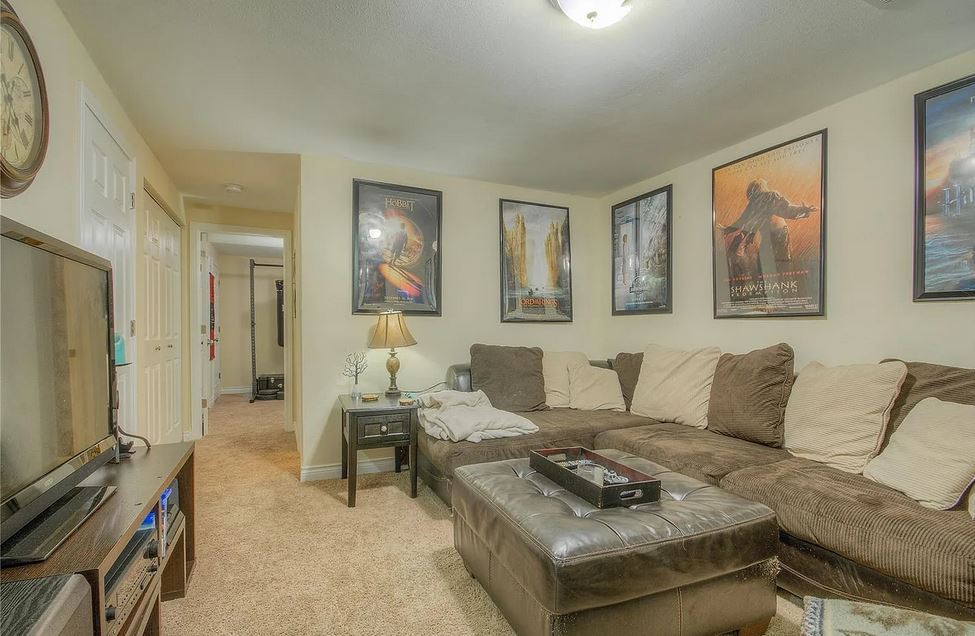 basement - family room - 13963 E Jewell Ave