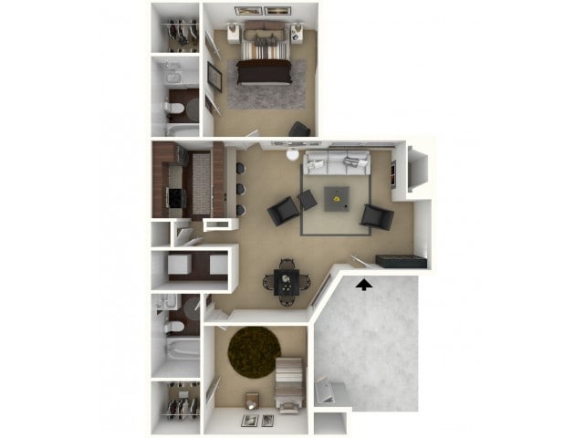 Floorplan - Coronado North Apartments