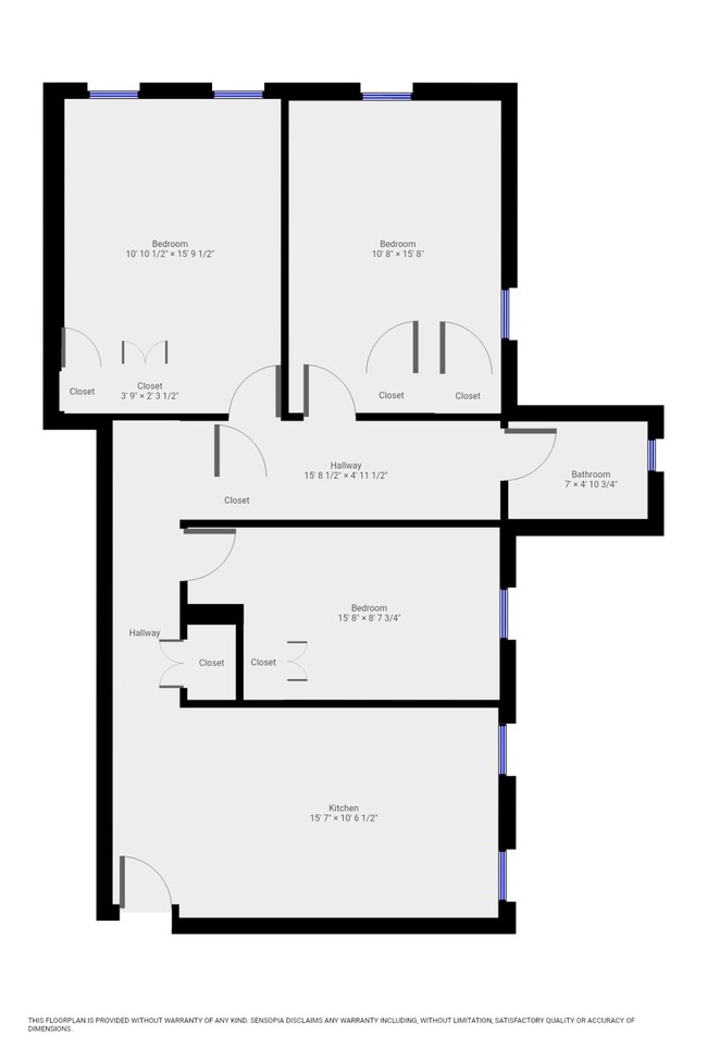 Floorplan - 615 Fort Washington Avenue