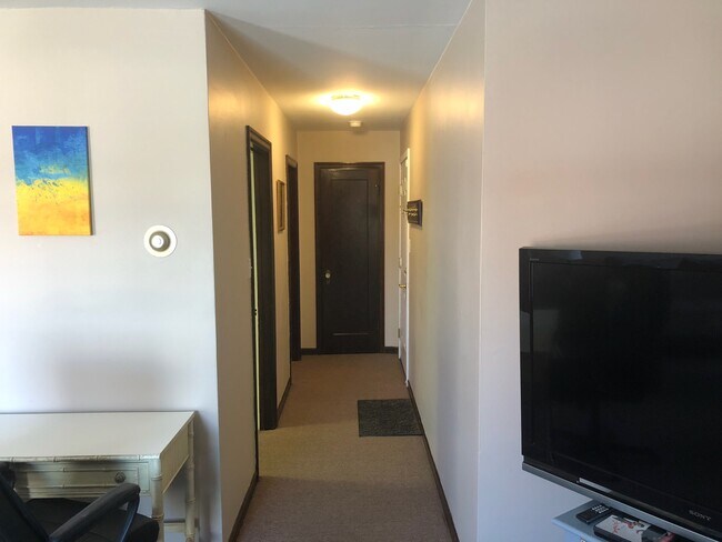 Hall looking from Living Room - 118 E Washington St