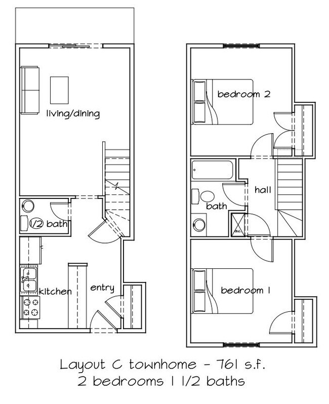 Floorplan - The Palms Apartments