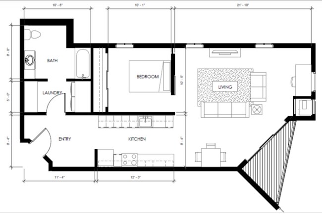 Floorplan - The Bridges Lofts