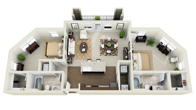 Floorplan - ZZZFountains at Mooresville Town Square