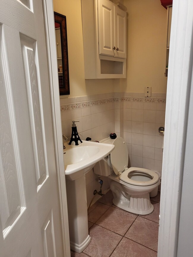 First floor half bathroom - 153 Maxfield St