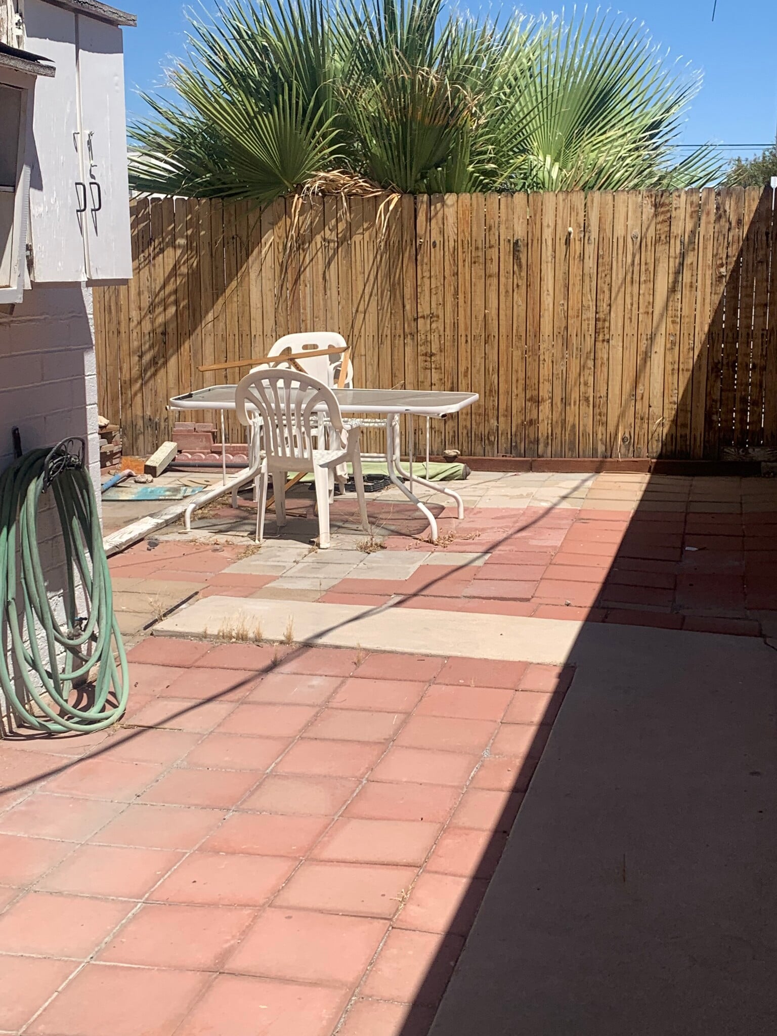 Shared patio - 1623 Thelma Ln