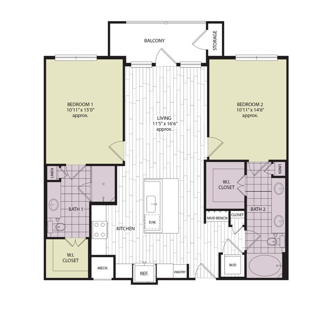 Floorplan - The Mitchell at Woodmill Creek