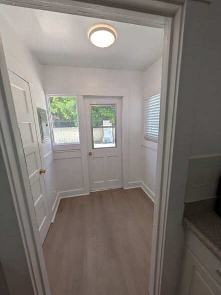 Rear entry door - 1117 Raleigh St