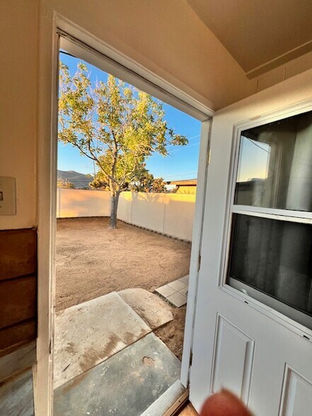 View from back door - 7475 Cherokee Trail