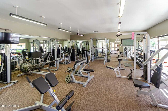 Fully equipped gym - 3600 N Hayden Rd