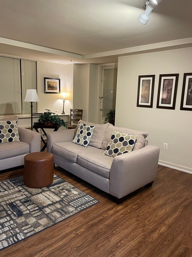 Living room/ office space - 1121 Arlington Blvd