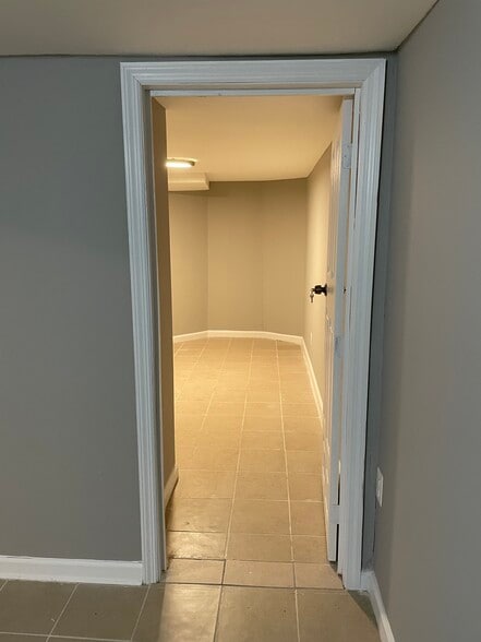 View into bedroom from livingroom - 48 Adams St