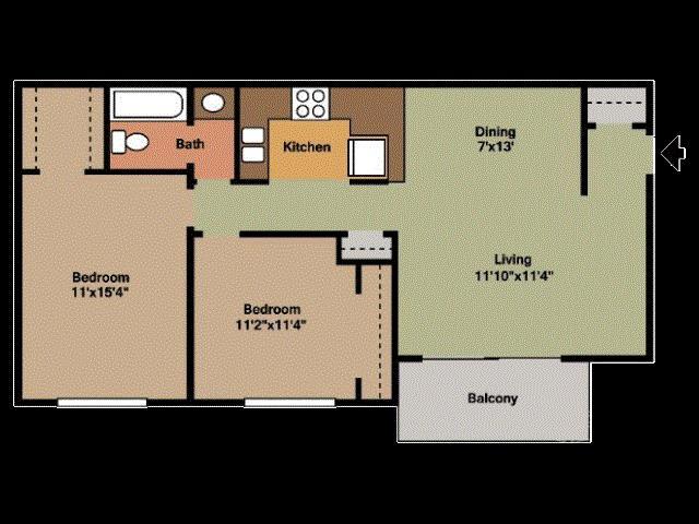 Floorplan - Casa de Luna