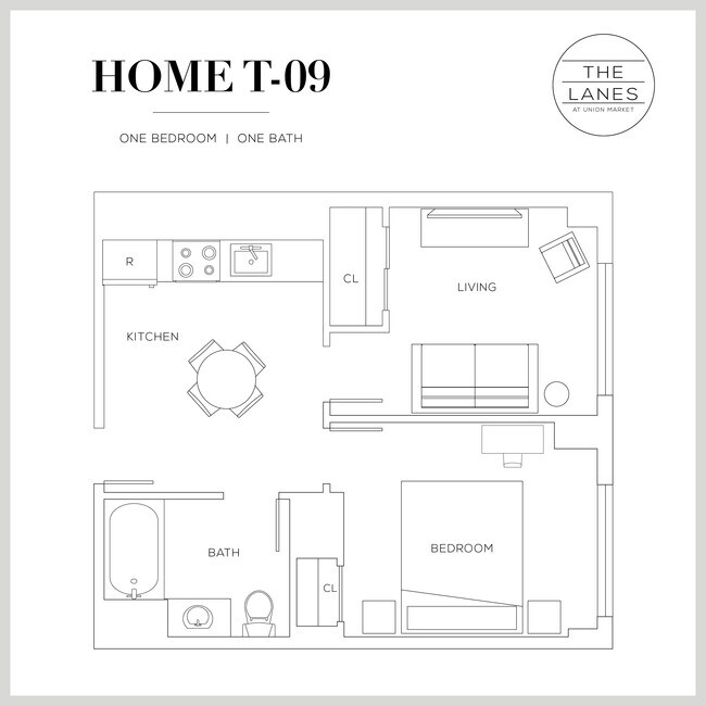 Floorplan - The Lanes at Union Market