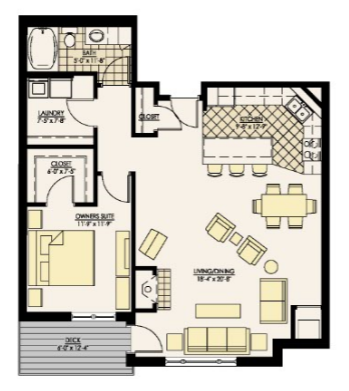 Floorplan - Westmarke Condominiums