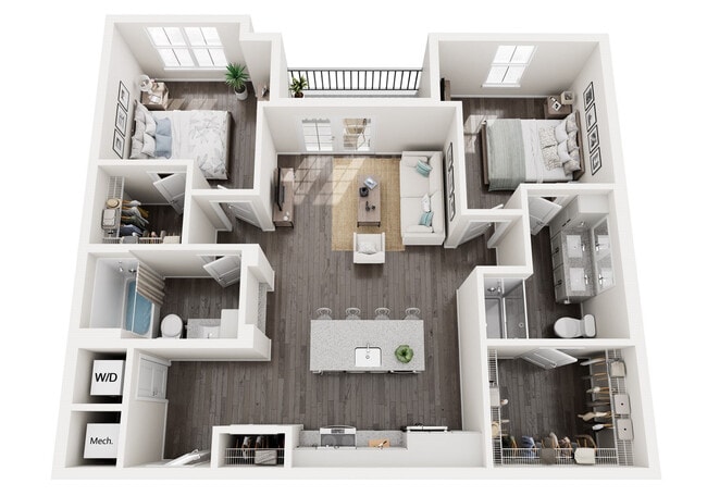 Floorplan - Venture at Long Shoals