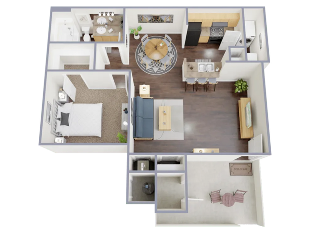 A1 Floorplan - Crescent Village