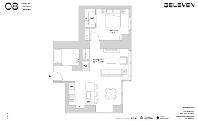 Floorplan - 3Eleven