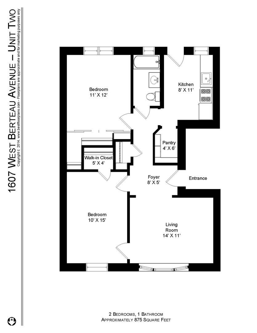 Building Photo - 1607 W Berteau Ave