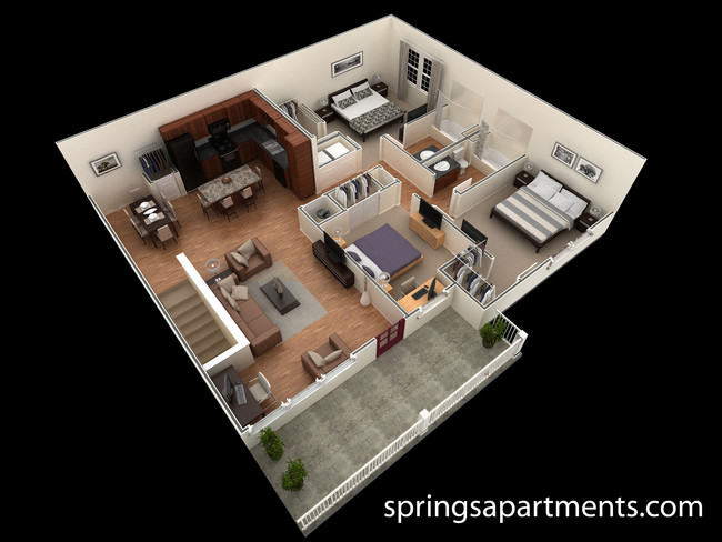 Floorplan - Springs At Weber Road