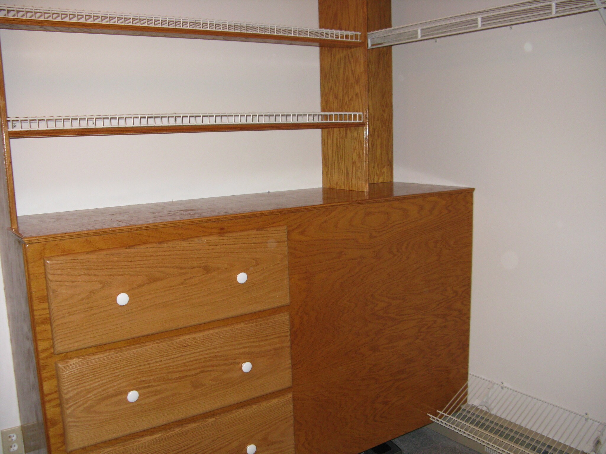 Built-in Dressers in Master Bedroom Closet - 200 7th St