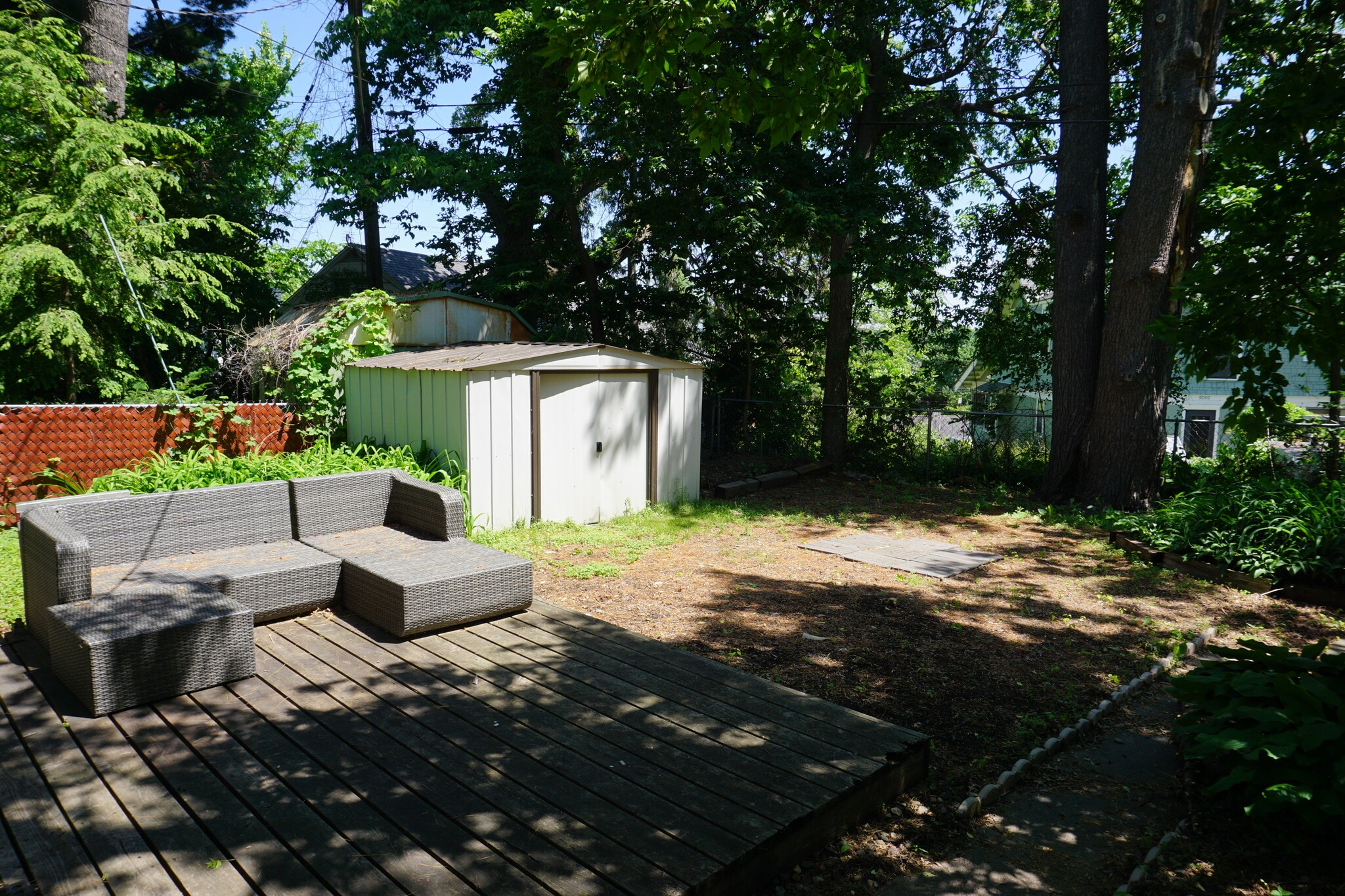 Private fenced-in backyard - 5047 44th Ave S