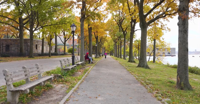 Morning run, walk or bike in Riverside Park - 790 Riverside Dr