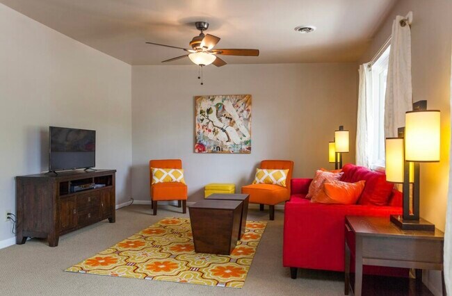 View of the living room from the office nook - 1709 Villa Pl