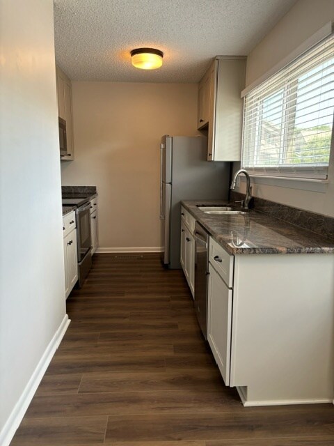 Newly renovated kitchen with modern appliances. - 3913 Whooping Crane Cir