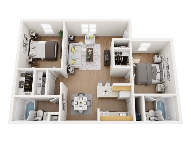Floorplan - The Downtowner Augusta