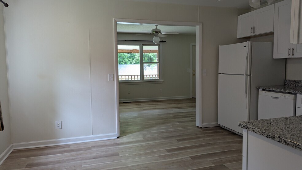 View of Living room from kitchen - 7413 Edenwood Ln