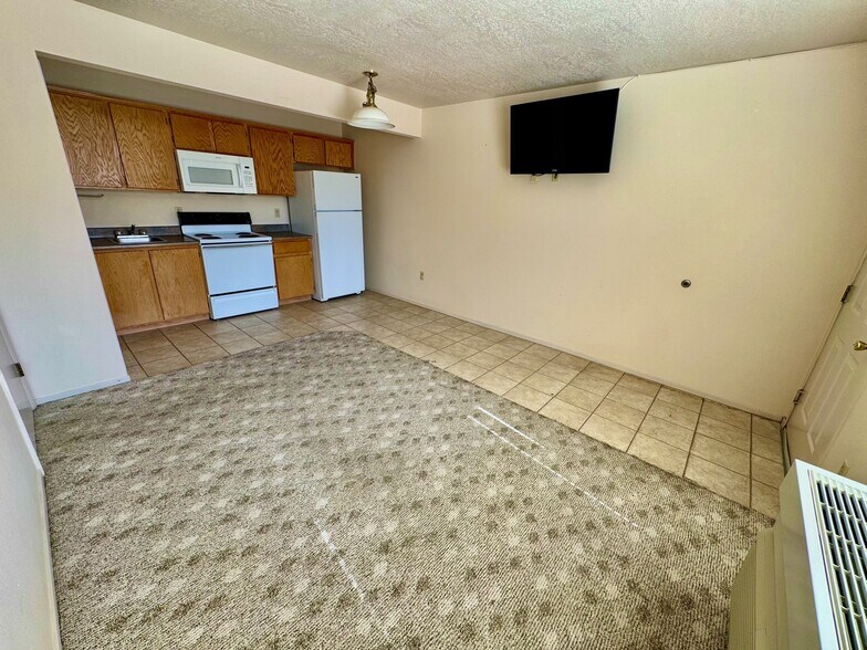 Living Area & Kitchen - 100 Pulsipher Ln