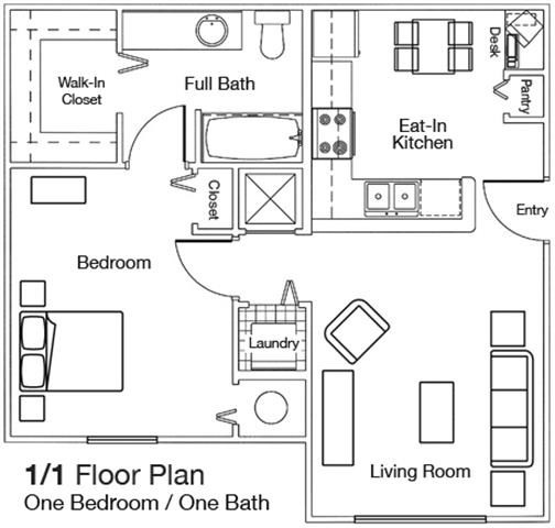 Floorplan - Windsong Apartments