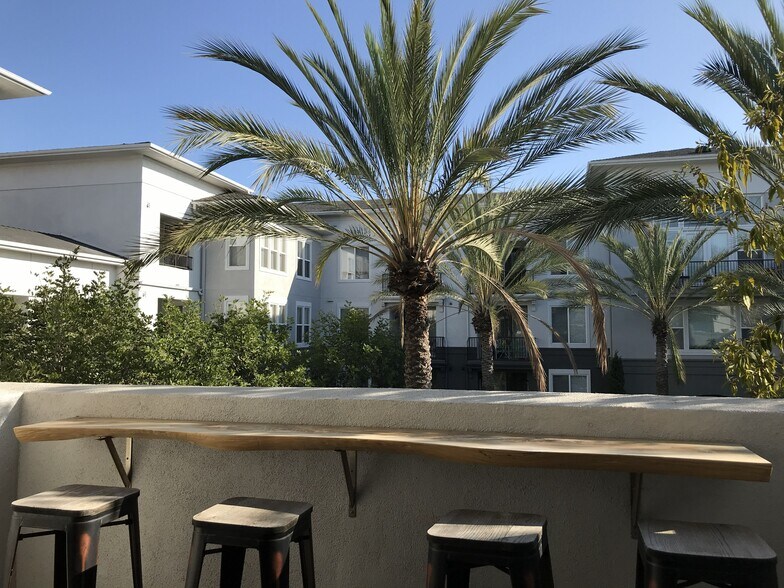 Pool view - 1801 E Katella Ave