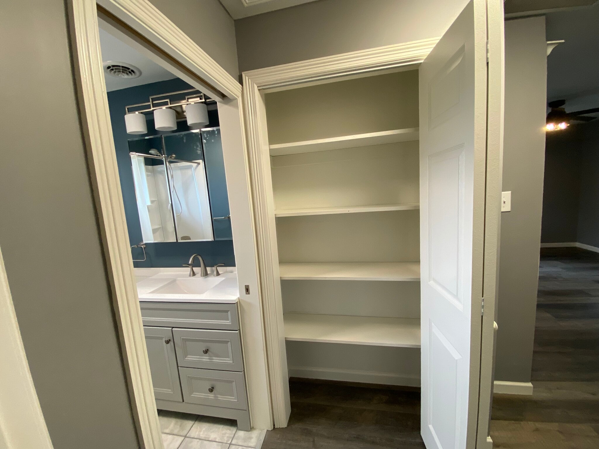 Linen closet - 103 Onyx St