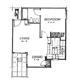 1BR/1BA - Bowen Court Senior Community