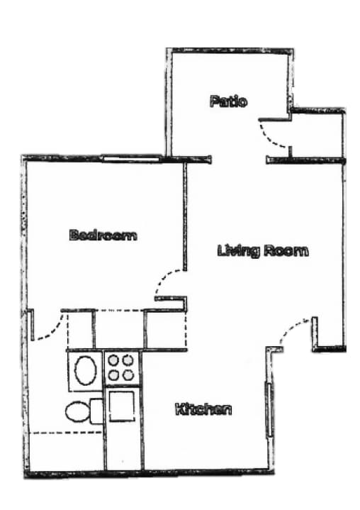 Floorplan - The Flats at Granite Reef