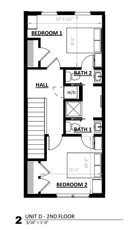 Floorplan - Ivy Ridge Townhomes in Ithaca