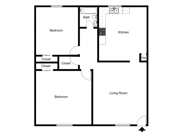 Floorplan - Southern Oaks Apartments