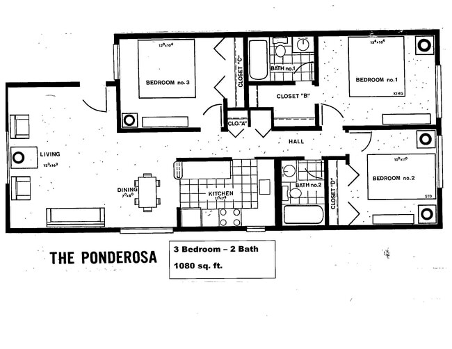 Floorplan - Peaks on Drake