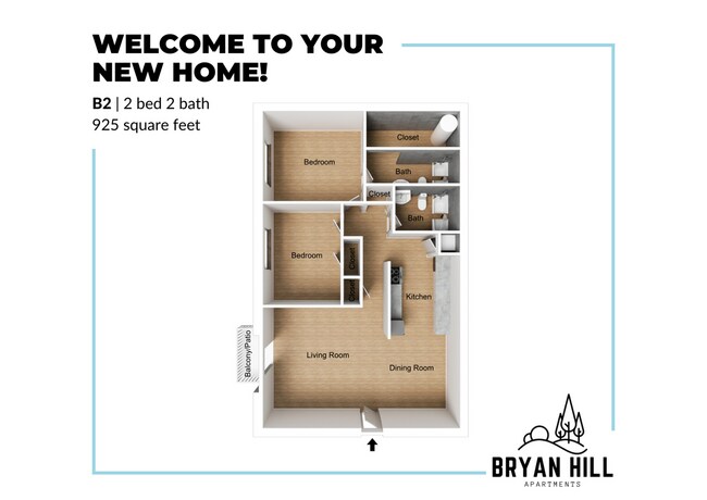 B2 Floor Plan - Bryan Hill
