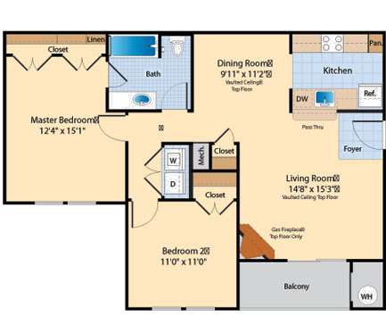 Floorplan - The Fields of Chantilly