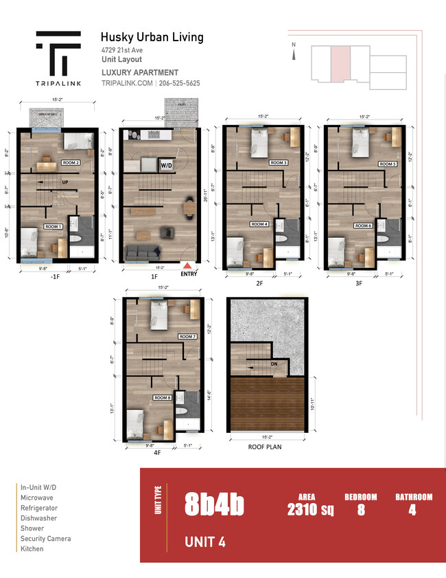 Floorplan - Husky Urban Living