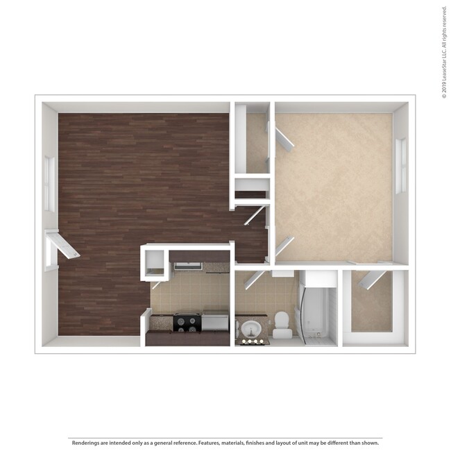 Floorplan - Loreto Apartment Homes