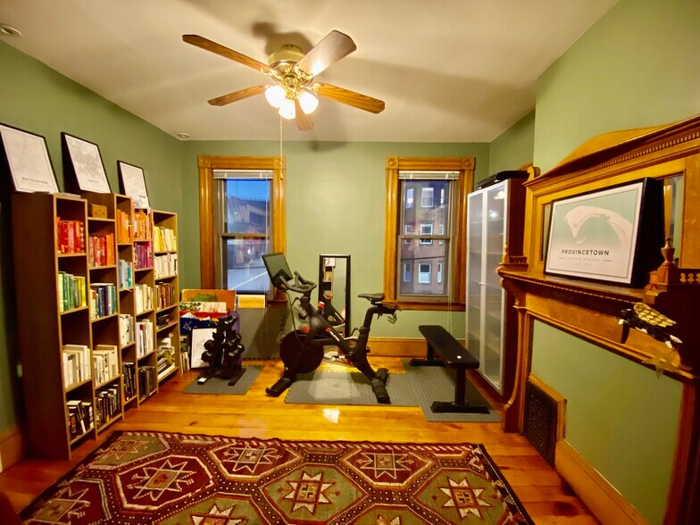 Adjoining library/gym to Master bedroom (2nd floor) - 41 Beacon St